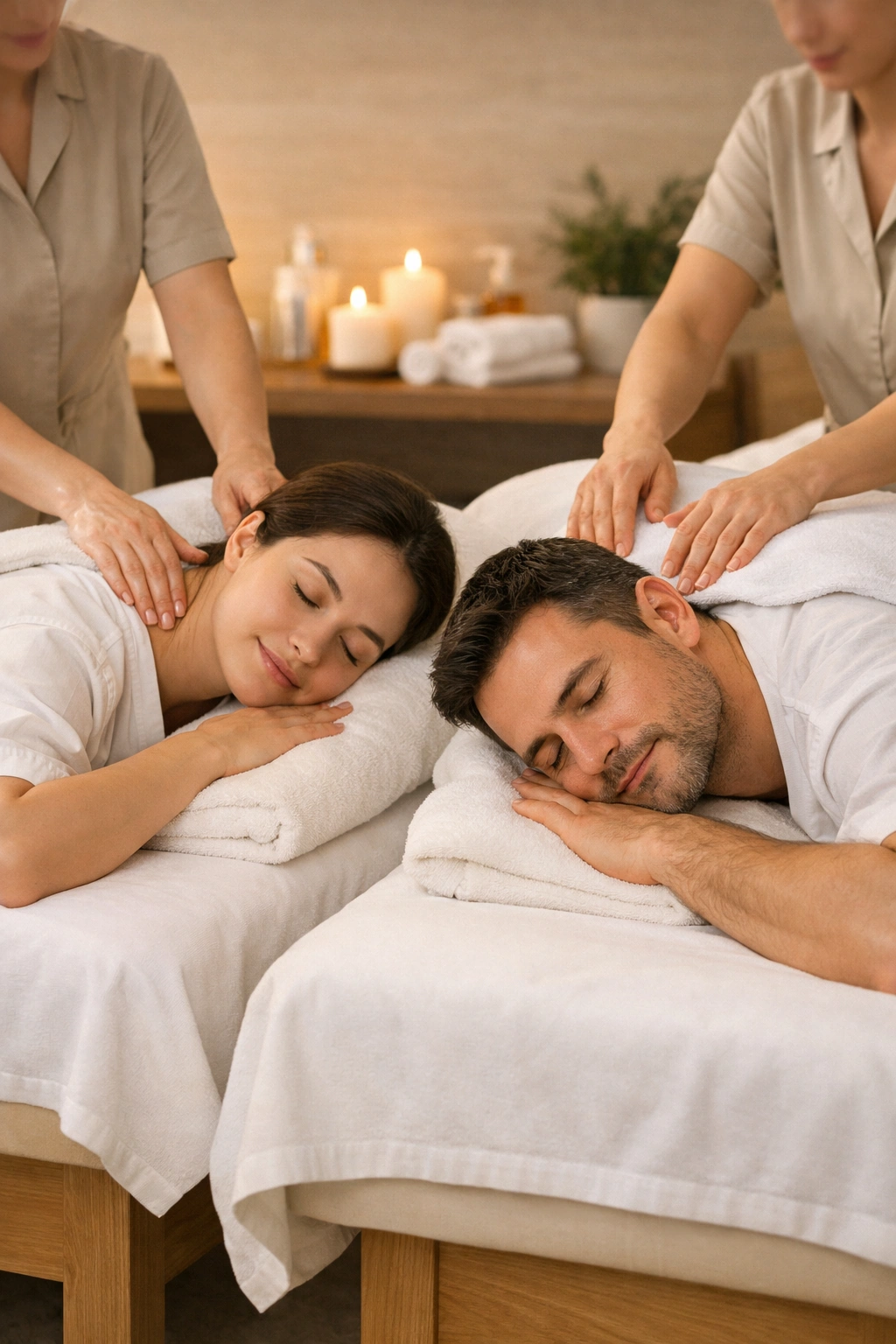 Romantic couple massage in Chennai at 4M Salon and Spa